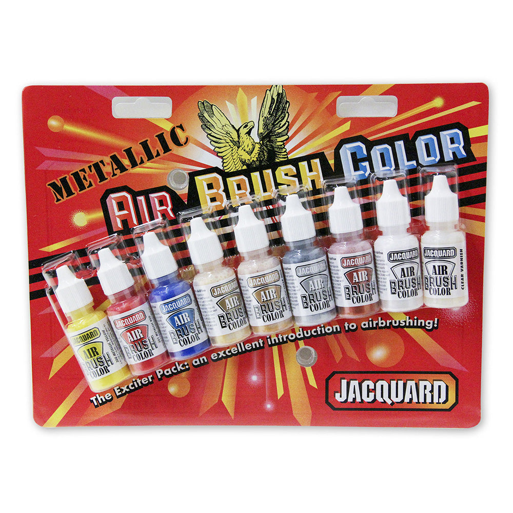 Jacquard Airbrush komplekts - Metallic