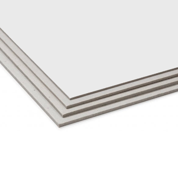 Kartons ar baltu virsmu, 69x92cm, 1.7mm, FSC