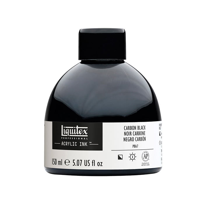 Akrila tinte Liquitex 150ml 337 carbon black