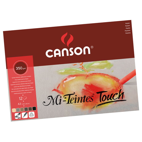 Pasteļpapīrs MiTeintes Touch A3 355g 12 lapas