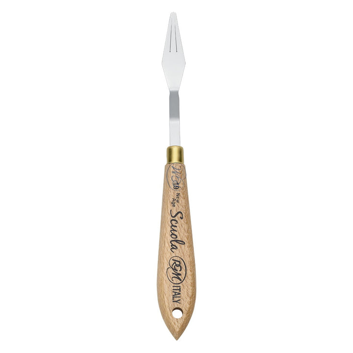 New age SCHOOL palette knife with creative shapes