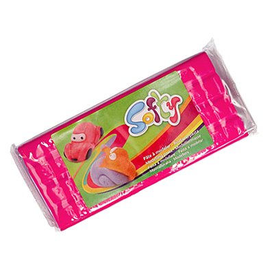 Plastilīns Darwi Softy 500g balta