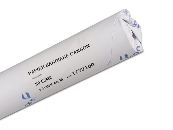 Aizsargpapīrs Canson 1.226x40m 80g rullī