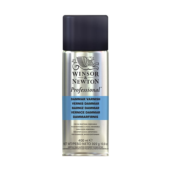 Laka eļļas krāsām W&N Dammar 150ml aerosols