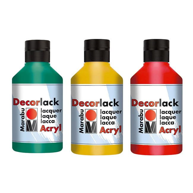 Dekorkrāsa Decorlack 250ml 021 medium yellow