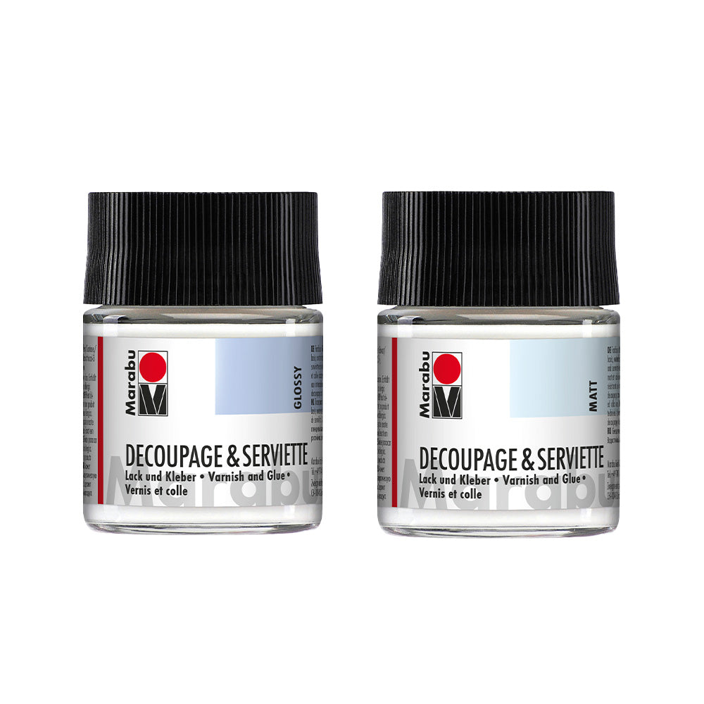 Dekupāžas līme un laka 50ml matēta