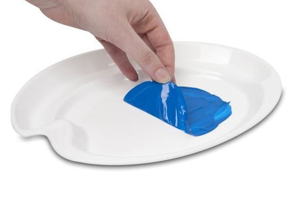 Plastmasas peel off palete tainstūrformas, 22,5x32,5cm