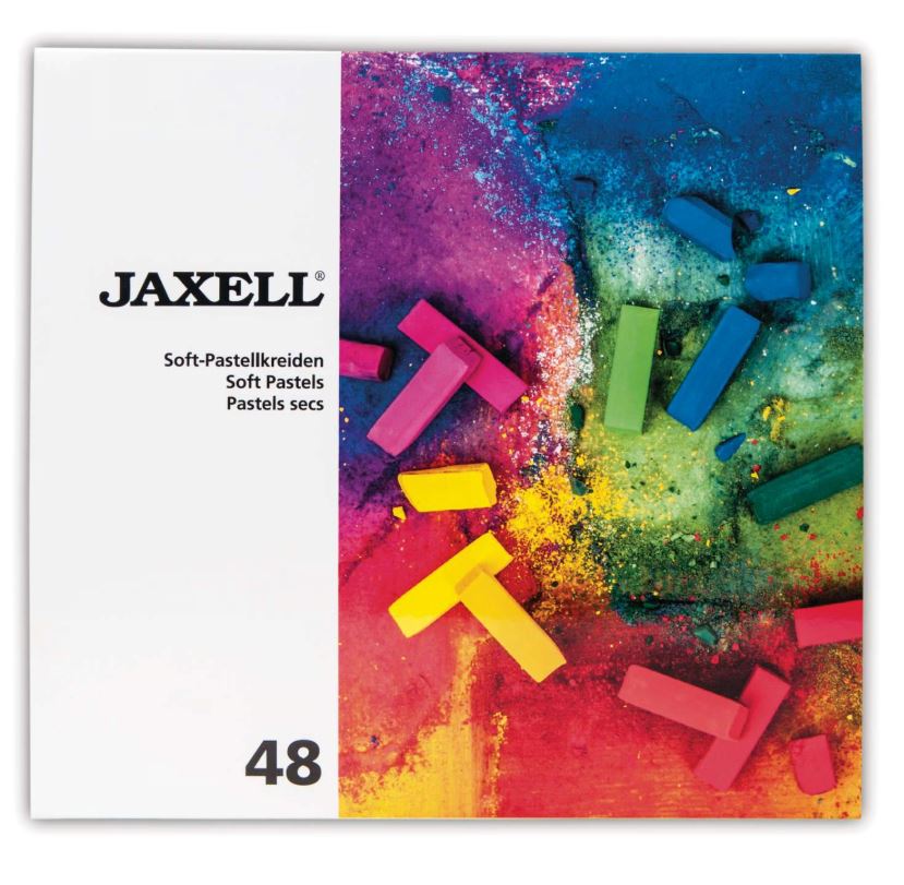 Jaxell Sauso pasteļu komplekts, 48 puskrītiņi, komplekts