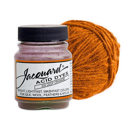 Jacquard ACID DYE to color silk, wool, feathers, other protein fibers and nylons 14g