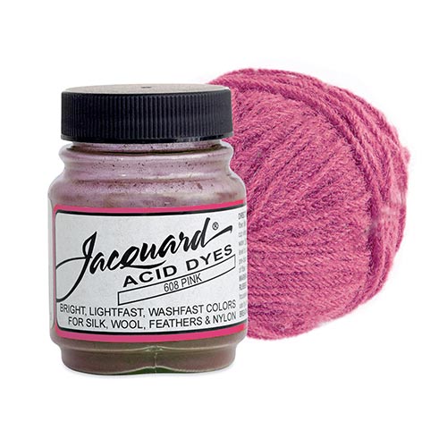 Jacquard ACID DYE to color silk, wool, feathers, other protein fibers and nylons 14g