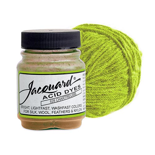 Jacquard ACID DYE to color silk, wool, feathers, other protein fibers and nylons 14g