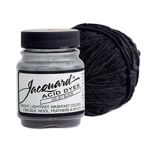 Jacquard ACID DYE to color silk, wool, feathers, other protein fibers and nylons 14g