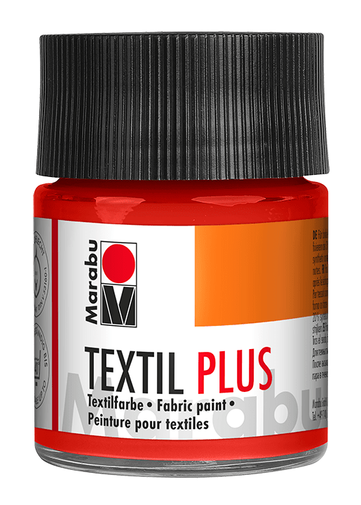 Marabu TEXTIL PLUS opaque textile color for dark fabrics 50ml