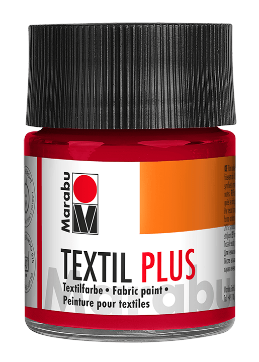 Marabu TEXTIL PLUS opaque textile color for dark fabrics 50ml