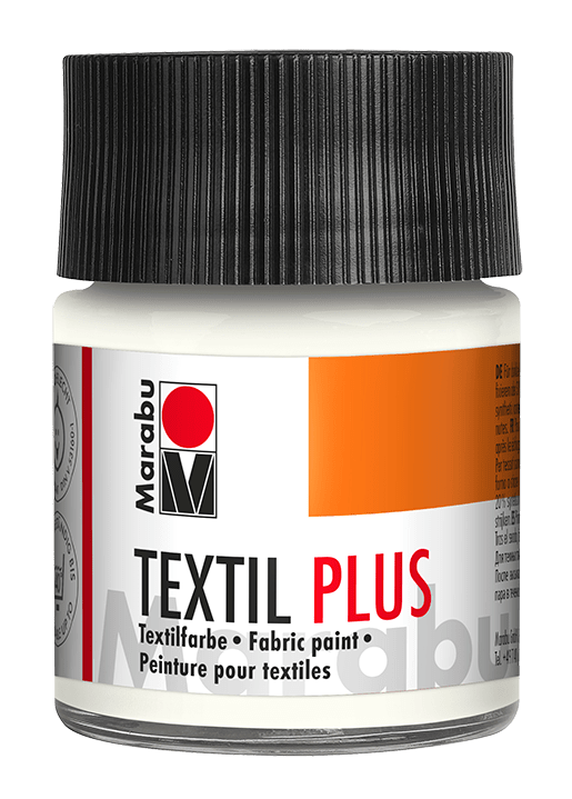 Marabu TEXTIL PLUS opaque textile color for dark fabrics 50ml