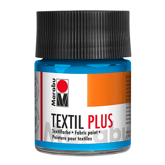 Marabu TEXTIL PLUS opaque textile color for dark fabrics 50ml