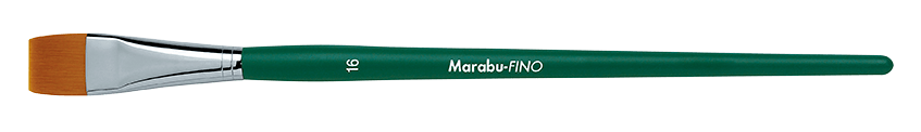 Marabu FINO synthetic brush with soft bristles, flat