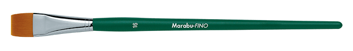 Marabu FINO synthetic brush with soft bristles, flat