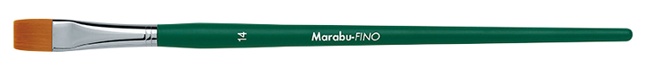 Marabu FINO synthetic brush with soft bristles, flat