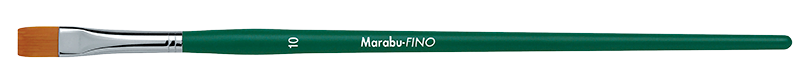 Marabu FINO synthetic brush with soft bristles, flat