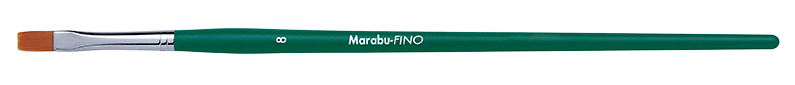 Marabu FINO synthetic brush with soft bristles, flat