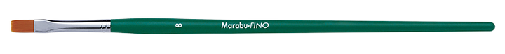 Marabu FINO synthetic brush with soft bristles, flat