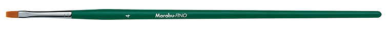 Marabu FINO synthetic brush with soft bristles, flat