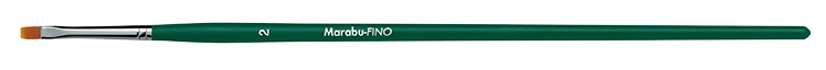 Marabu FINO synthetic brush with soft bristles, flat