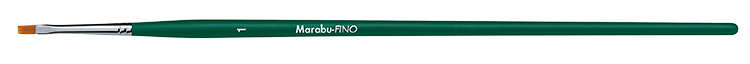 Marabu FINO synthetic brush with soft bristles, flat