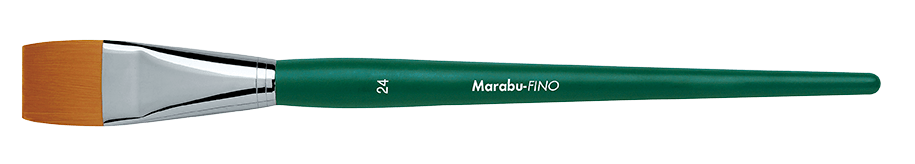 Marabu FINO synthetic brush with soft bristles, flat