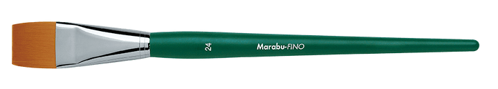 Marabu FINO synthetic brush with soft bristles, flat