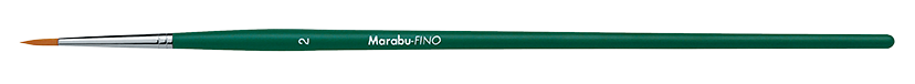 Marabu FINO synthetic brush, shape: rounded