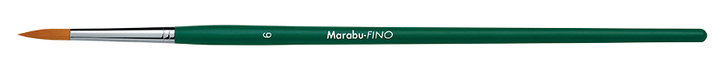 Marabu FINO synthetic brush, shape: rounded