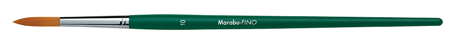 Marabu FINO synthetic brush, shape: rounded