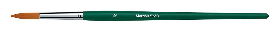 Marabu FINO synthetic brush, shape: rounded