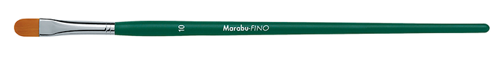 Marabu FINO synthetic brush, shape: round - filbert