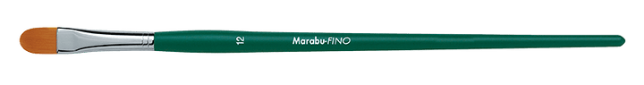 Marabu FINO synthetic brush, shape: round - filbert