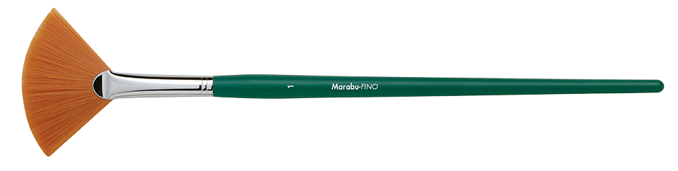 Marabu FINO synthetic brush, shape: fan