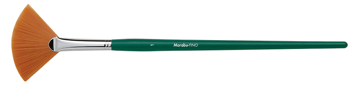 Marabu FINO synthetic brush, shape: fan