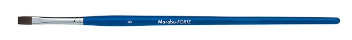 Marabu FORTE synthetic brush, shape: flat