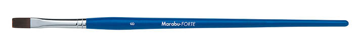 Marabu FORTE synthetic brush, shape: flat