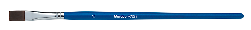 Marabu FORTE synthetic brush, shape: flat