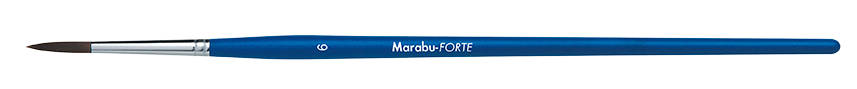 Marabu FORTE synthetic brush, round with strong bristles