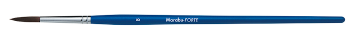 Marabu FORTE synthetic brush, round with strong bristles