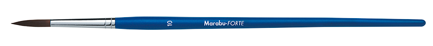 Marabu FORTE synthetic brush, round with strong bristles