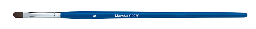 Marabu FORTE synthetic brush, shape: filbert