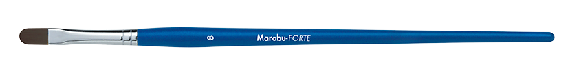 Marabu FORTE synthetic brush, shape: filbert