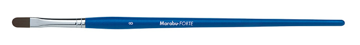 Marabu FORTE synthetic brush, shape: filbert