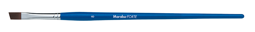 Marabu FORTE synthetic brush, shape: diagonal