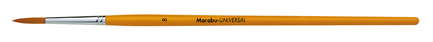 Marabu UINIVERSAL synthetic brush, shape: round